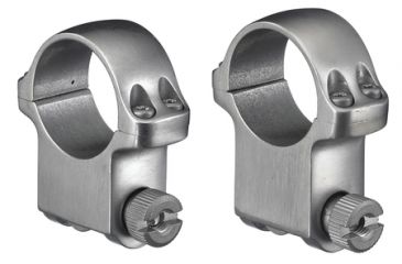 Image of Ruger M77 Riflescope 5K High &amp; 6K X-High Ring Set, 1 Inch, 52-62mm, Stainless Steel, 90408