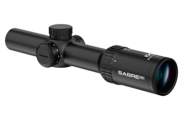 Image of Sabre 1-4x24, 30mm Tube Rifle Scope, Second Focal Plane,  4 Dot Reticle, Matte Black, sad1424