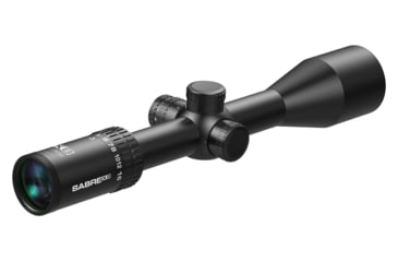 Image of Sabre 2-16x50, 30mm Tube Rifle Scope, Second Focal Plane, 4 Dot Reticle, Matte Black, sao21650