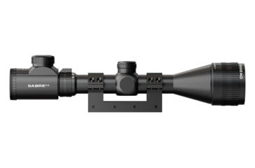 Image of Sabre Illumination 3-9x42, 1 in Tube Rifle Scope, Second Focal Plane, HMD Half Mil Dot Reticle, Matte Black, saai3942