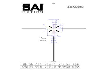 Image of SAI Optics SAI 6 1-6x24mm Rifle Telescope w/7.62mm Ballistic Reticle, 30mm Tube, Type II Anodized, Coyote Brown, RNG16-T170-C20