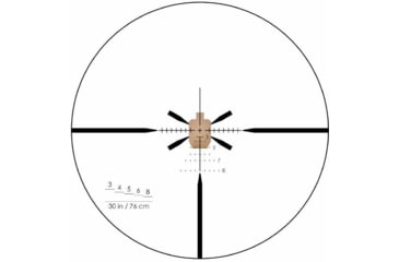 Image of SAI Optics SAI 6 1-6x24mm Rifle Scope, 30mm, FFP, LED Rapid Aiming Reticle, Coyote Brown, RNG16-T170-C10