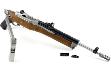 Image of Samson Ruger Mini-14/30 Hannibal Rail - 2008 / Later Version, Anodized, Natural Gray, 03-00265-11