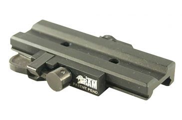 Image of Samson ACOG Picatinny Rail Mount Trijicon ACOG Quick Release Aluminum Black, 03-00080-01