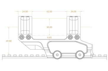 Image of Scalarworks QD Scope Mount, 30mm, Black, SW0720 