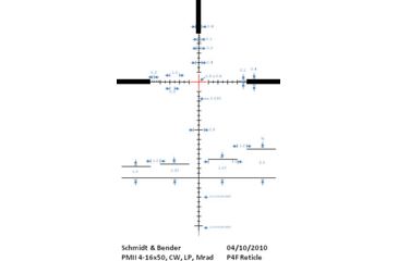 Image of Schmidt and Bender Police Marksman 12-50X56 Rifle Scope w/ P4F-FFP Reticle