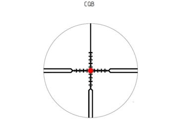 Image of Schmidt and Bender Police Marksman Rifle Scope, CQB Reticle, 1pt1-4x20mm, Locking Turrets 946M855