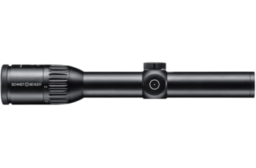 Image of Schmidt &amp; Bender 1-8x24 Exos Rifle Scope, 30 mm Tube, Second Focal Plane, FD7 Reticle, 1cm cw BDC II LT / Posicon CT, Black, 780-811-708-E4-03