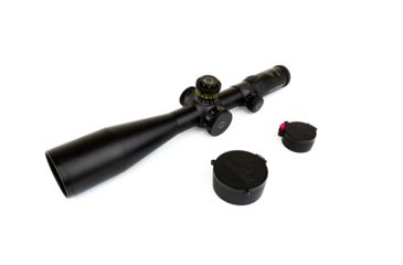 Image of Schmidt Bender 5-25x56 PM II/LP Second Focal Rifle Scope, P4F2-MOA SPF .25MOA DT/ST Reticle, Black, 34mm, 677-911-995-A8-A2