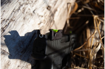 Image of SeeAll Open Sights CC Tritium Micro Pistol Sight, Black, LxWxH 1.8inch x 1 inch .6 inches, 850006380589