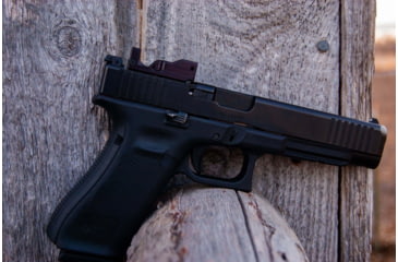 Image of USED SeeAll Open Sights MK3 Tritium Pistol Sight Plate System, Delta, Black, 850006380503, EDEMO1, Used, Condition Like New, Inspect and Rebox