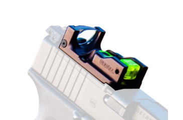 Image of USED SeeAll Open Sights MK3 Tritium Pistol Sight Plate System, Delta, Black, 850006380503, EDEMO1, Used, Condition Like New, Inspect and Rebox