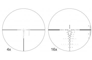 Image of Shepherd Scopes BRS 4-16x44 Rifle Scope, 30mm, BRS-2 Reticle, Matte Black, 4080BRS.416.2