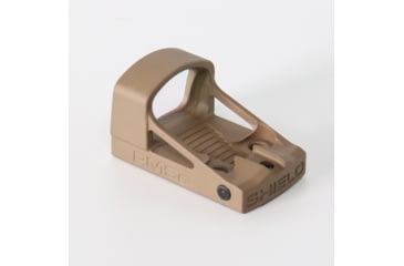 Image of Shield Sights Compact Reflex Mini Red Dot Sight, 4 MOA Dot Reticle, RMSC-4MOA Glass Lens, Flat Dark Earth, RMSc-4 Moa G FDE