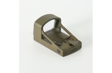 Image of Shield Sights Compact Reflex Mini Red Dot Sight, 4 MOA Dot Reticle, RMSC-4MOA Glass Lens, Olive Drab Green, RMSc-4 Moa G ODG