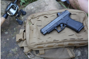 Image of Shield Sights Compact Reflex Mini Red Dot Sight, 4 MOA Dot Reticle, RMSC-4MOA Glass Lens, Black, RMSc-4MOA-GLASS