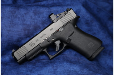 Image of Shield Sights Compact Reflex Mini Red Dot Sight, 4 MOA Dot Reticle, RMSC-4MOA Glass Lens, Black, RMSc-4MOA-GLASS