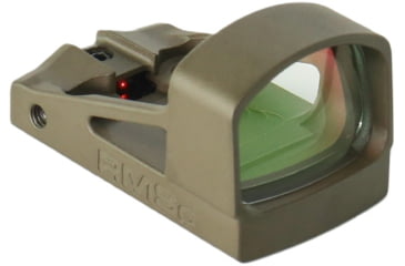 Image of Shield Sights Compact Reflex Mini Red Dot Sight, 8 MOA Dot Reticle, RMSC-4MOA Glass Lens, Olive Drab Green, RMSc-8-Moa-G-ODG