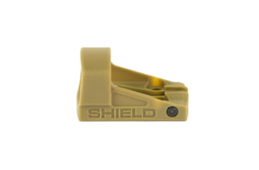 Image of Shield Sights Compact Reflex Mini Red Dot Sight, 8 MOA Dot Reticle, RMSx-8MOA Glass Lens, FDE, NSN LN, SMSc-8 MOA-GLASS FDE