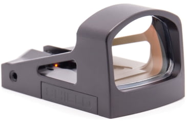 Image of Shield Sights Compact Reflex Mini Red Dot Sight, Drawer Lens 4 MOA Dot Reticle, RMSd-4MOA Glass Lens, Black, RMSd-4 Moa G