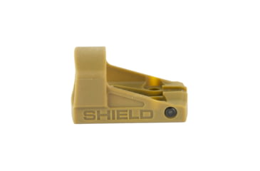 Image of Shield Sights Compact Shield Mini Red Dot Sight, 4 MOA Dot Reticle, SMSC-4MOA Glass Lens, FDE, SMSc-4MOA-GLASS FDE