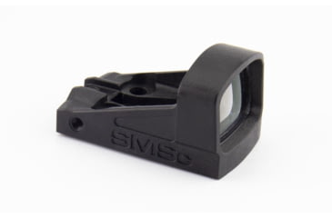 Image of Shield Sights Compact Shield Mini Red Dot Sight, 8 MOA Dot Reticle, SMSC-8MOA Polymer Lens, Black, SMSc-8MOA-POLYMER
