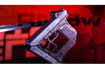 Image of Shield Sights Glass Edition Waterproof Mini Reflex Red Dot Sight, 1x22mm, Black, 4 MOA Red Dot, RMSW-4MOA-GLASS