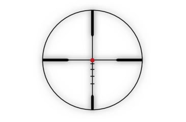 Image of Sig Sauer Buckmaster Hellfire 3-9X50mm 1in Tube Rifle Scope, Second Focal Plane, 0.25 MOA, BDC Illuminated Reticle, Matte Finish, Black SOBM33003