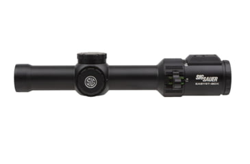 Image of SIG SAUER Easy 6TBDX 1-6X24mm 30mm Tube Second Focal Plane Rifle Scope, Black, BDX-R2 Levelplex, MRAD, Black, SOEBDX61101