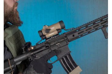 Image of EDEMO SIG SAUER OPMOD ROMEO7 Reflex Red Dot Sight, 1x30mm, 2 MOA Red Dot Reticle, FDE, SOR71021, EDEMO4