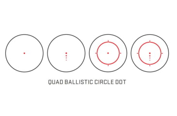 Image of SIG SAUER Romeo 4T-PRO, 1x20mm, Red Dot Sight, Red Dot Sight, BLACK, SOR44101