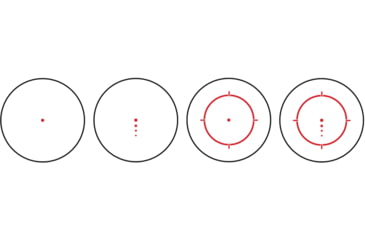 Image of SIG SAUER Romeo 4XT-PRO 1x20mm Reflex Red Dot Sight, Ballistic Circle Dot, Flat Dark Earth, SOR44002