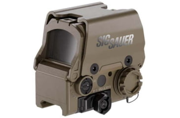 Image of Sig Sauer ROMEO 8T AMR 2.0, Red Dot, 40mm Objective, QBCD 2.0 Reticle, 1913 Picatinny Mount, Titanium Shroud, Flat Dark Earth SOR8T811