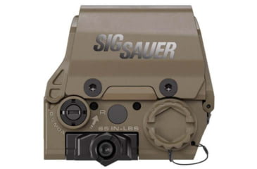 Image of Sig Sauer ROMEO 8T AMR 2.0, Red Dot, 40mm Objective, QBCD 2.0 Reticle, 1913 Picatinny Mount, Titanium Shroud, Flat Dark Earth SOR8T811