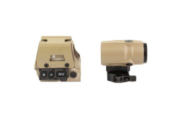 Image of Sig Sauer Romeo 8T AMR/Juliet Magnifier Combo, Red Dot Sight, 40MM Objective, 3X Magnified, QBCD 2.0 Reticle, Matte Finish, Flat Dark Earth SORJ8T811-3