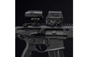 Image of SIG SAUER Romeo 8T-AMR Red Dot Sight Combo Kit, 1x40mm/3x22mm, QBCD 2.0 Reticle, Black, SORJ8T101