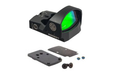 Image of SIG SAUER Romeo1 Reflex Site with Glock MOS mounting kit