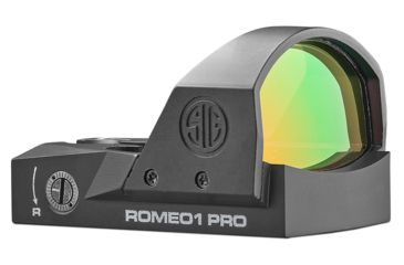 Image of Sig Romeo OnePro 1x30mm Red Dot Sight, 6 MOA Dot Reticle, Aircraft Grade Aluminum, Black, SOR1P101