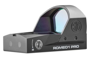 Image of Sig Romeo 1Pro 1x30mm Red Dot Sight, 6 MOA Dot Reticle, Aircraft Grade Aluminum, Black, SOR1P101
