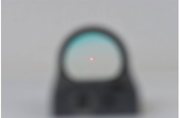 Image of Sig Romeo 3 Miniature 1x25mm Reflex Sight w/ Riser, 3 MOA Red Dot Reticle, Graphite SOR31002