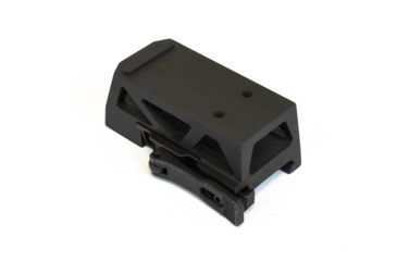 Image of Sig Romeo 3 Miniature 1x25mm Reflex Sight w/ Riser, 3 MOA Red Dot Reticle, Graphite SOR31002