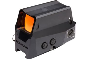 Image of SIG SAUER Romeo8H Red Dot Sight, Ballistic Circle Dot, 0.5 MOA Adj, Side Battery, Hex Bolt Mount, Shroud, Black, NSN N, SOR81001