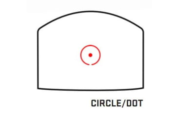 Image of SIG SAUER ROMEOZero-R Red Dot Sight, Black, Cirlce dot, SOR01200