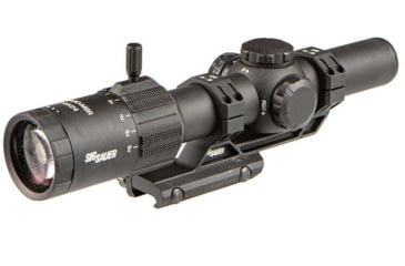 Image of SIG SAUER Tango MRS 1-6X24mm Rifle Scope, 30mm Tube, First Focal Plane, Illuminated BDC6, 0.5 MOA, Black, SOTM61002