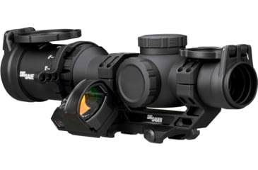 Image of SIG SAUER Tango-MSR Compact 1-6x24mm LPVO 30mm Rifle Scope Combo, Second Focal Plane, Illuminated BDC6, Black, SOTMC61000-R1