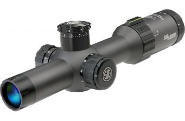 Image of SIG SAUER Tango4 .300 Blackout 1-4x24 30mm Tube Tactical Rifle Scope w/Illuminated Horseshoe Dot Glass Reticle, Graphite SOT41002