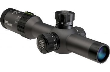Image of SIG SAUER Tango4 .300 Blackout 1-4x24 30mm Tube Tactical Rifle Scope w/Illuminated Horseshoe Dot Glass Reticle, Graphite SOT41002
