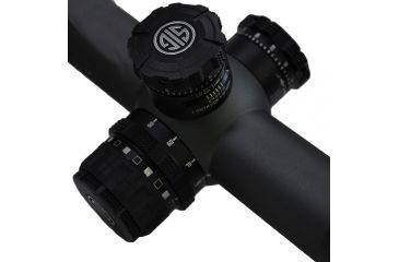 Image of SIG SAUER Tango4 Rifle Scope, 6-24X50mm, 30mm, Ffp, Dev-L Moa Illum Reticle, Side Focus, Graphite, SOT46003