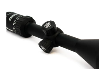 Image of SIG SAUER Whiskey 3 Scope, 4-12X50mm, 1 in, SFP, BDC-1 Quadplex Reticle, 0.25 MOA Adjustable, Black, SOW34203