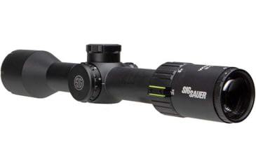 Image of SIG SAUER Whiskey 6 3-18x44mm 30mm Tube Second Focal Plane Rifle Scope, Black, Quadplex, Locking 0.25 MOA, SOW63114